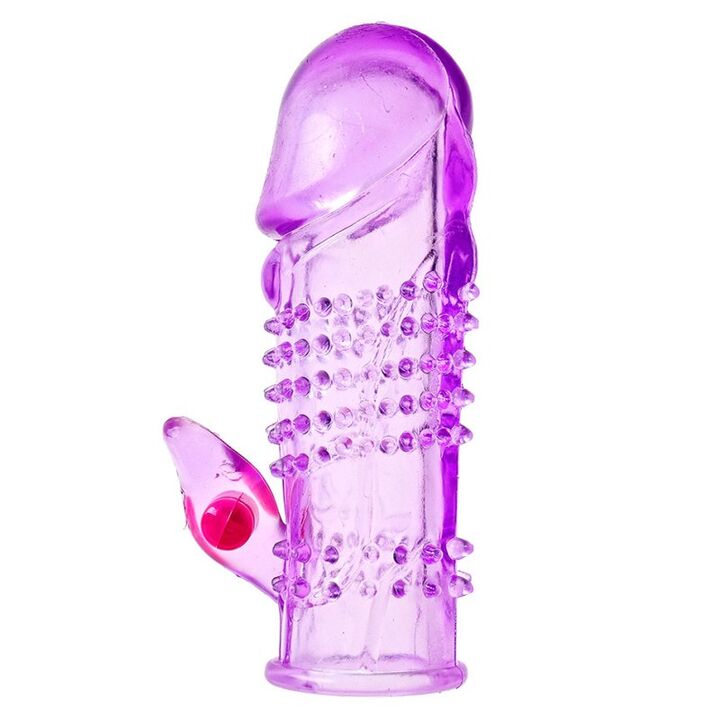 A member nozzle with clitoring stimulation