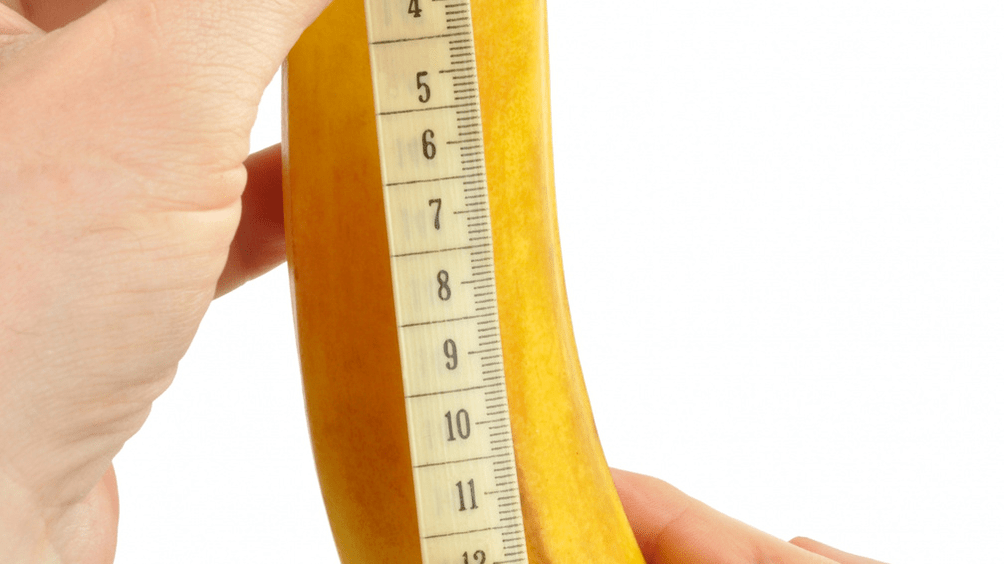 Size measurement per centimeter